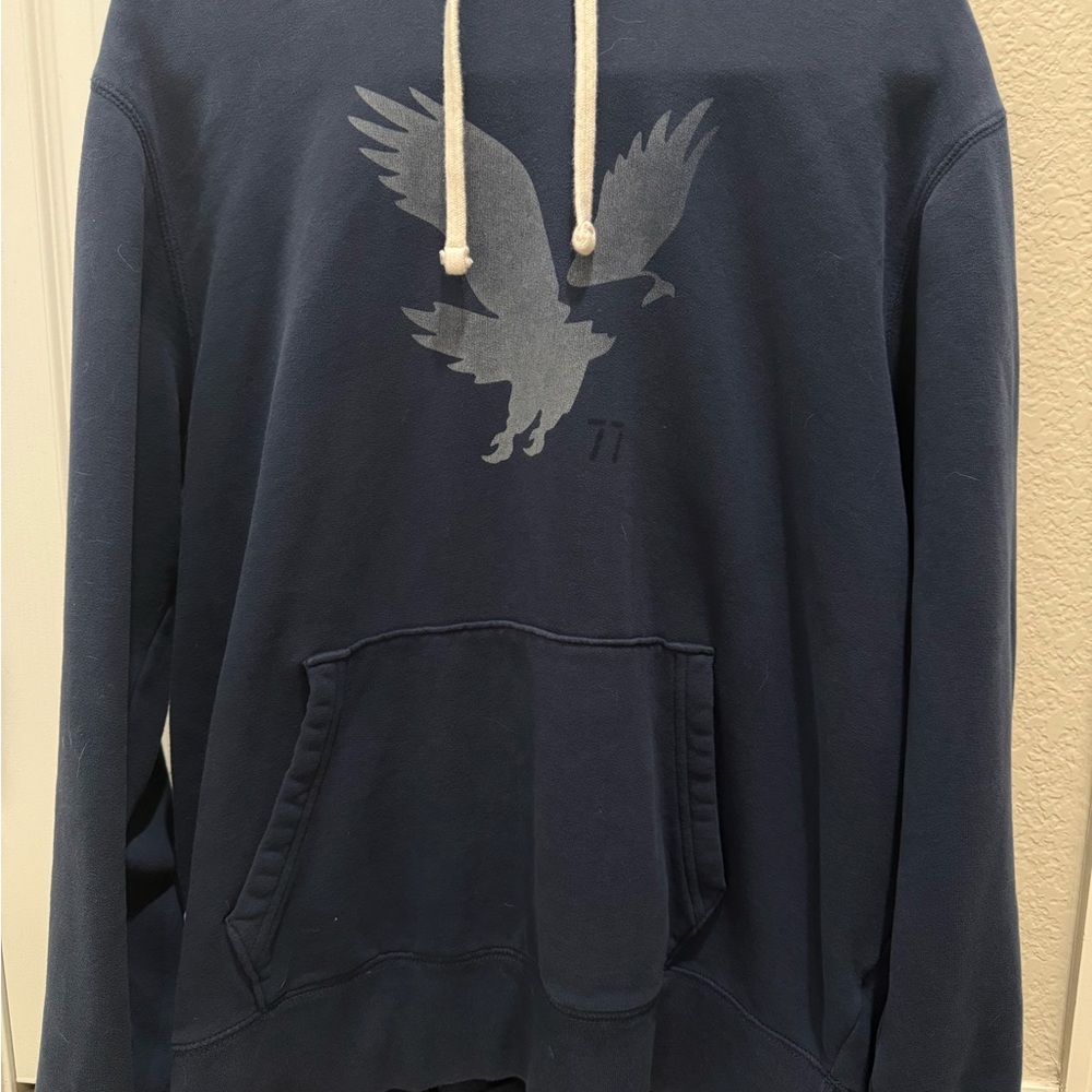 American Eagle Blue Hoodie - Men’s Large